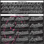 Custom Name and Number 3D Panther Baseball Jersey - Personalized Black Pink-White Design Personalized Black Pink-White 3D