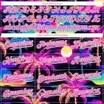 Custom Name and Number Authentic Baseball Jersey with 3D Pink-White Palm Tree Design - Personalized Beach Hawaii Style Personalized