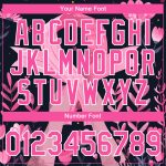 Personalized Breast Cancer Awareness 3D Pink Ribbon T-Shirt - Black Pink-White Performance Tee Personalized Black Pink-White