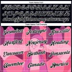 Personalized 3D Pink Ribbon Breast Cancer Performance T-Shirt - Black Pink-White Design Personalized Black Pink-White 3D