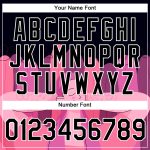 Personalized 3D Pink Ribbon Breast Cancer Performance T-Shirt - Black Pink-White Design Personalized Black Pink-White 3D