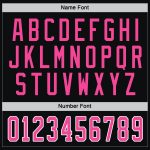 Custom Black Pink-White Hockey Jersey for Men and Women - Personalized Sports Apparel Personalized Black Pink-White Hockey