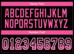 Personalized Black Pink White Drift Fashion Football Jersey for Men and Women Personalized Black Pink-White Mesh Drift Fashion