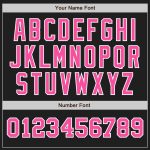 Custom Black Pink-White Two Tone Baseball Jersey for Men and Women Personalized Black Pink-White Two Tone Baseball Jersey