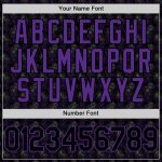 Personalized Gothic Style Rose Black Purple 3D Baseball Jersey Personalized Black Purple 3D Gothic Style Rose Baseball Jersey