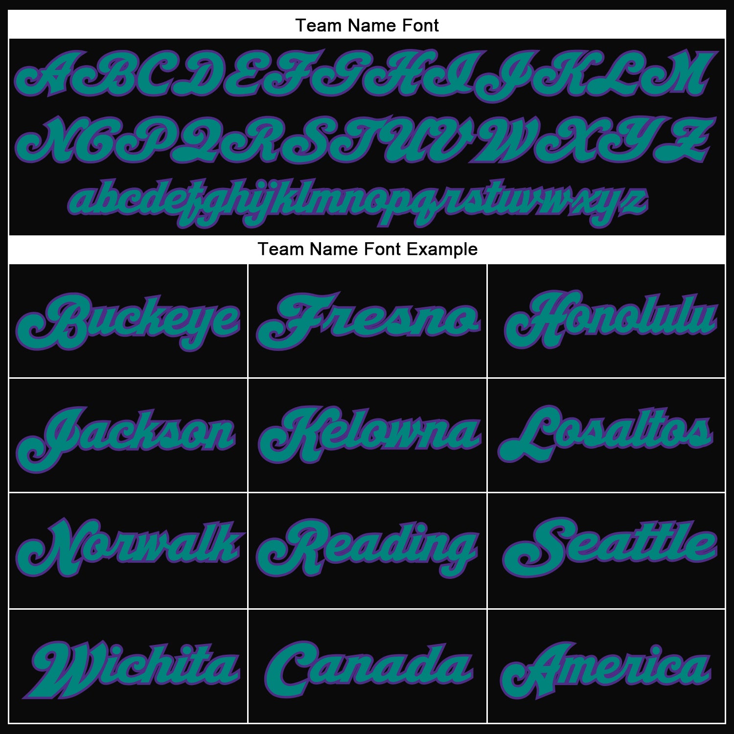 Personalized Black Purple-Aqua Mesh Authentic Throwback Football Jersey Team Custom Name and Number Custom Purple Aqua Black Mesh Throwback Football Jersey with Personalized Name & Number Personalized Black Purple-Aqua Mesh - Image 5