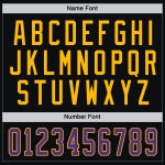 Personalized Black Purple Gold Hockey Jersey for Men and Women - Customizable Sports Apparel Personalized Black Purple-Gold