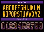 Personalized Black Purple Gold Drift Fashion Football Jersey for Men Personalized Black Purple-Gold Mesh Drift Fashion Football