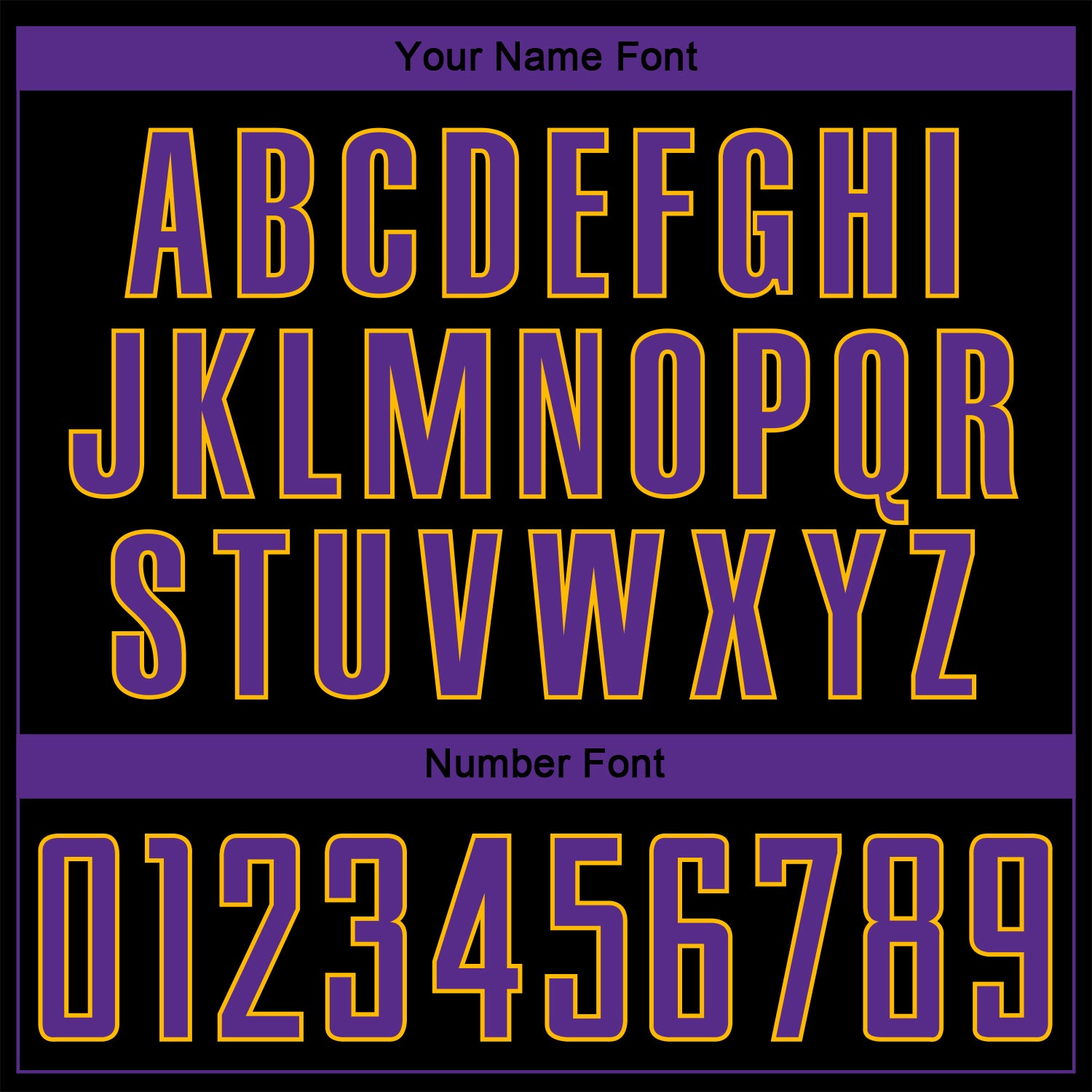 Personalized Black Purple-Gold Pinstripe Fade Fashion Sublimation Soccer Uniform Jersey Team Custom Name and Number Personalized Soccer Jersey with Custom Name & Number - Black Purple Gold Pinstripe Fade Fashion Uniform Personalized Black - Image 5