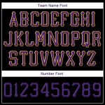 Custom Name Number Snapback Hat Adjustable Black Purple Gold Stitched Personalized Team Cap Personalized Black Purple-Gold