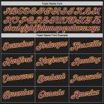 Custom Black Purple-Gold Basketball Jersey for Men - Throwback Style #4 Personalized Black Purple-Gold Throwback Basketball