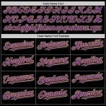 Custom Baseball Jersey with Personalized Name and Number in Black, Purple, Old Gold - Authentic Team Design Personalized