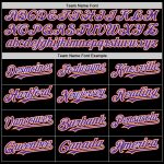 Custom Name Number Two Tone Bomber Hoodie Jacket - Black Purple Orange Varsity Letterman Full-Snap Personalized Black Purple-Orange