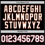 Personalized Black Purple Orange Throwback Baseball Jersey for Men and Women Personalized Black Purple-Orange Throwback Baseball