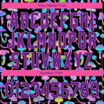 Personalized Psychedelic 3D Magic Mushrooms Black Purple-Pink Golf Polo Shirt Personalized Black Purple-Pink 3D Magic Mushrooms