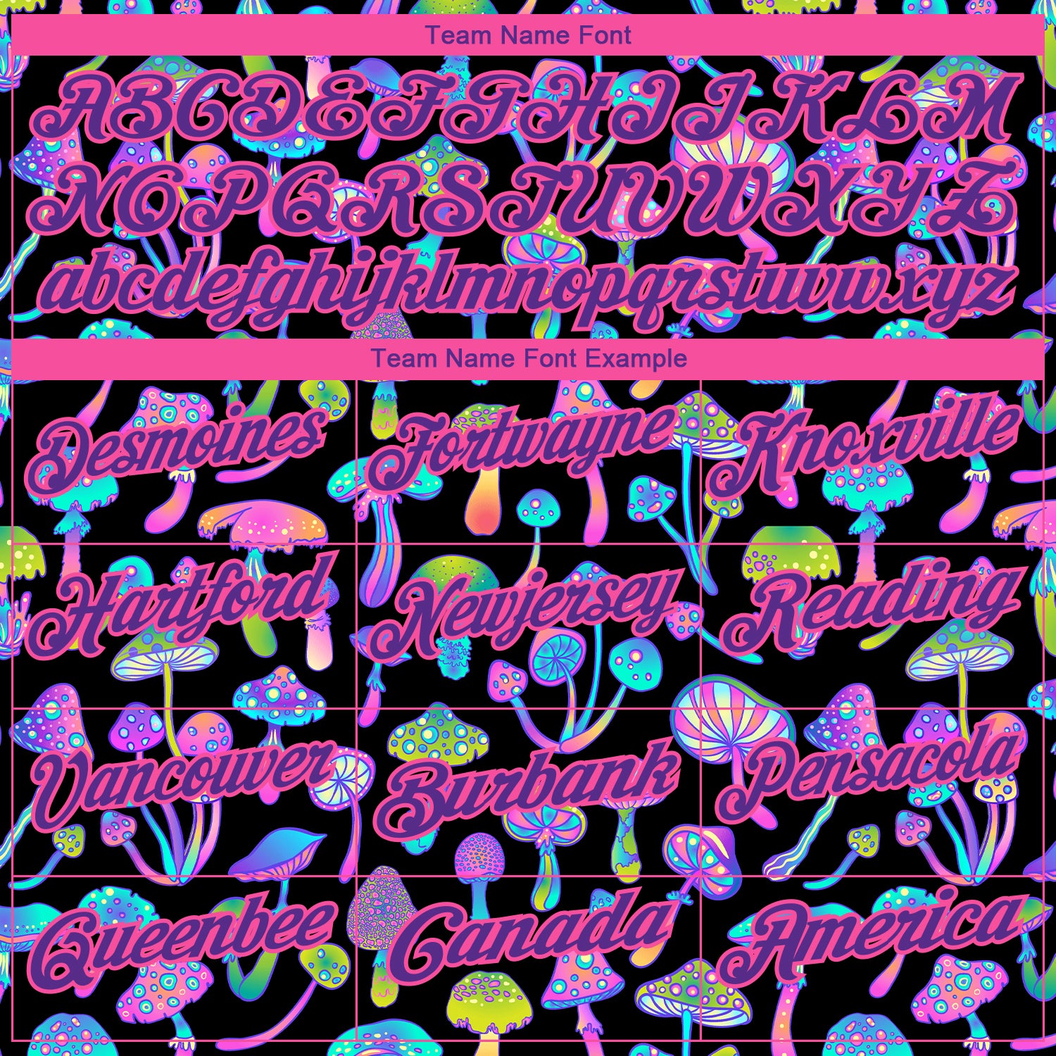 Personalized Black Purple-Pink 3D Magic Mushrooms Psychedelic Hallucination Performance Golf Polo Shirt Personalized Psychedelic 3D Magic Mushrooms Black Purple-Pink Golf Polo Shirt Personalized Black Purple-Pink 3D Magic Mushrooms - Image 4