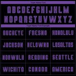 Custom Name Number Personalized Black Purple Soccer Uniform Jersey Team Personalized Black Purple Sublimation Soccer Uniform
