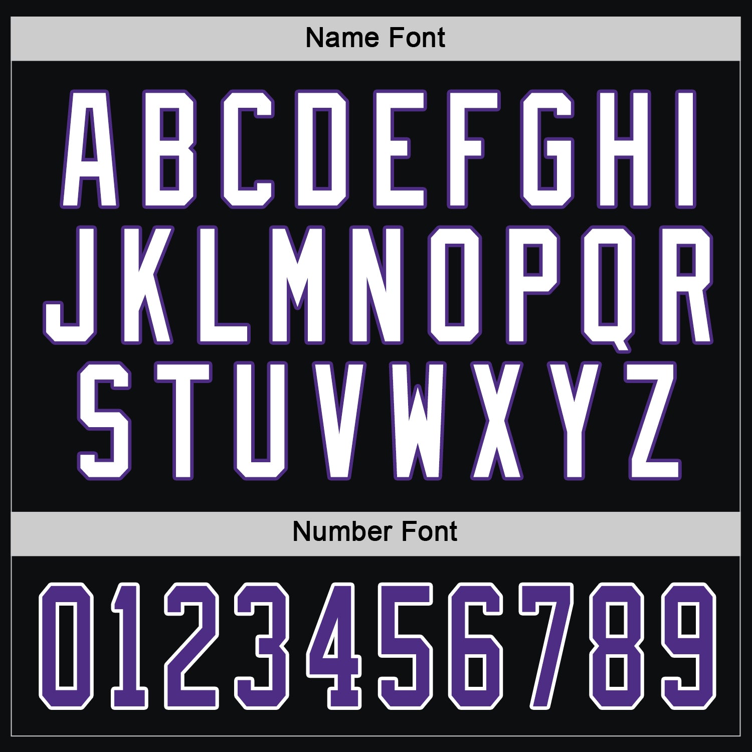 Personalized Black Purple White Hockey Jersey for Men Women - Custom Team Apparel Personalized Black Purple-White Hockey - Image 4
