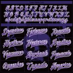 Personalized 3D Skull Varsity Jacket Black Purple White Bomber Full-Snap Fashion Personalized Black Purple-White Skull Fashion