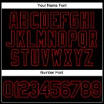 Personalized 3D Abstract Sharp Shape Performance T-Shirt in Black and Red Personalized Black Red 3D Abstract Sharp Shape