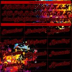 Custom Name Number 3D Pattern Golf Polo Shirt for Dart Board Performance - Personalized Black Red Design Personalized Black
