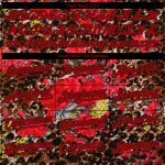 Custom Name Number Baseball Jersey, Personalized Black Red 3D Northeast China Big Flower Leopard Print Design Personalized