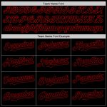 Custom Name and Number Skull Baseball Jersey - Personalized Black Red 3D Pattern Design for Rave Halloween Personalized Black