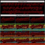 Personalized 3D Pattern Black Red African Ethnic Baseball Jersey - Authentic Style Personalized Black Red 3D Pattern Design