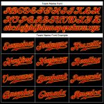 Custom Name Number Sleeveless Baseball Jersey - Personalized Black Red Gold Authentic Team Jersey Personalized Black Red-Gold