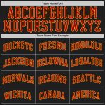Personalized Black Red Gold Baseball Jersey for Men and Women - Custom Name & Number 5 Personalized Black Red-Gold Baseball