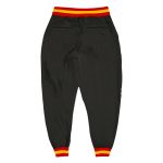 Custom Name Number Black Red Gold Sports Pants Personalized Team Gear Personalized Black Red-Gold Sports Pants Team Custom