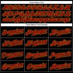 Custom Name Number Black Red Gold Sports Pants Personalized Team Gear Personalized Black Red-Gold Sports Pants Team Custom