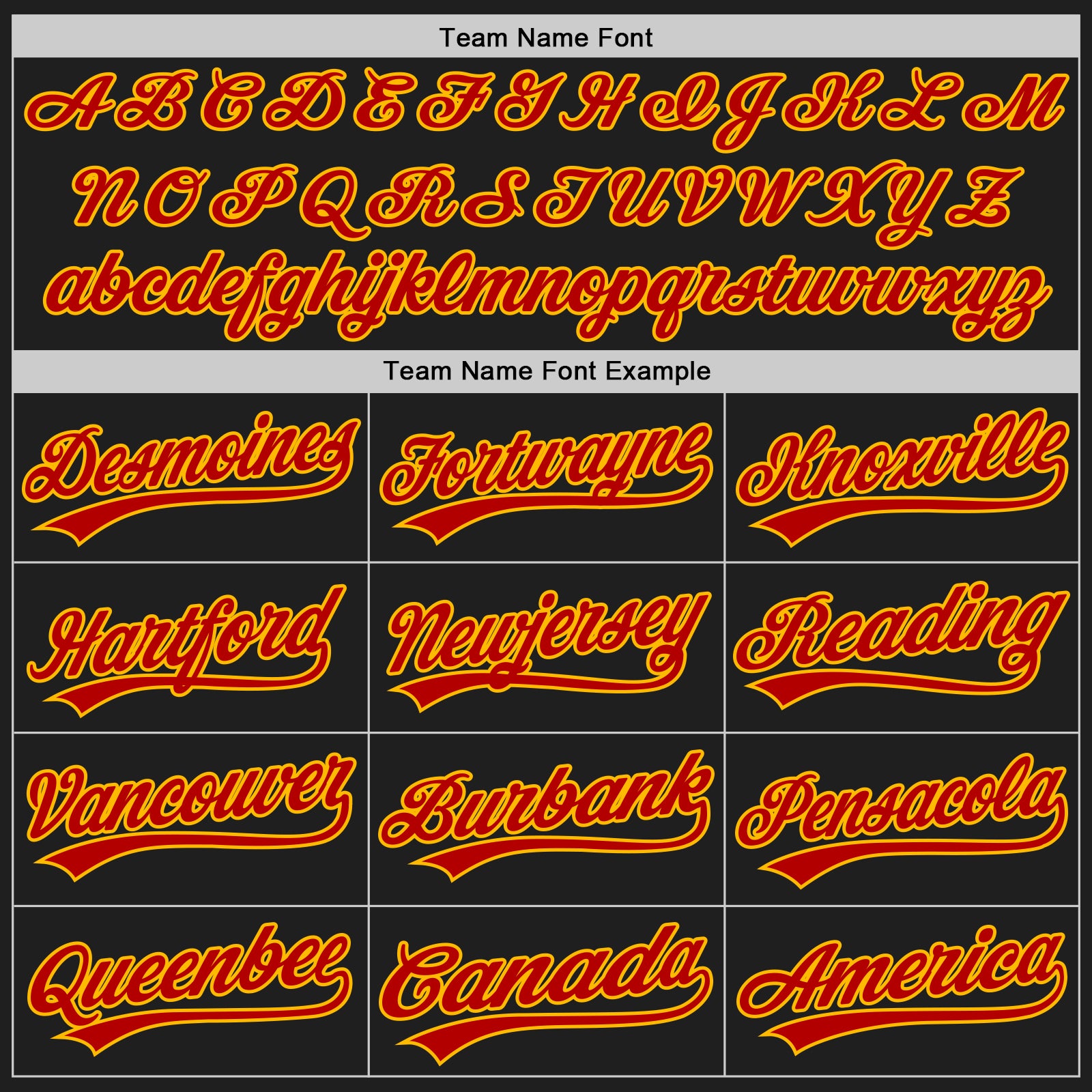 Personalized Unisex Softball Jersey - Black Red Gold Two-Button Design Personalized Black Red-Gold Two-Button Unisex Softball - Image 4