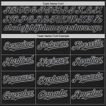 Custom Black Red Gray Baseball Jersey for Men and Women - Personalized Team Jersey 3 Personalized Black Red-Gray Baseball
