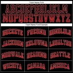 Custom Black Red Gray Drift Baseball Jersey - Personalized Fashion Apparel Personalized Black Red-Gray Drift Fashion Baseball