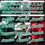 Custom 3D Mexico Baseball Jersey with Personalized Name and Number - Authentic Design in Black, Red, and Kelly Green Personalized
