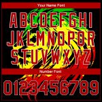 Personalized Black Red Green 3D Lion Bomber Varsity Letterman Jacket for Black History Month Personalized Black Red-Kelly