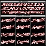 Personalized Black Red Kelly Green Fashion Baseball Jersey for Men and Women Personalized Black Red-Kelly Green Split Fashion