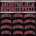 Personalized Black Red Kelly Green Basketball Jersey for Men - Throwback Style Personalized Black Red-Kelly Green Throwback