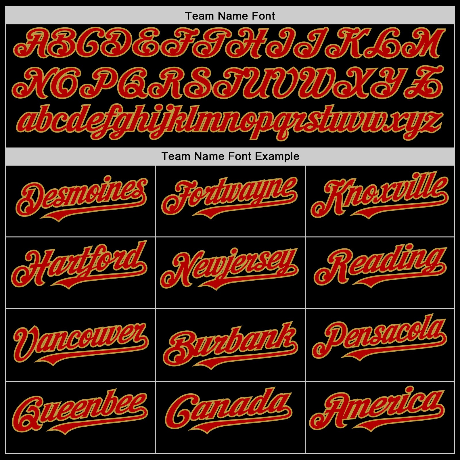 Personalized Black Red Gold Line Baseball Jersey for Men and Women Personalized Black Red-Old Gold Line Baseball Jersey - Image 4