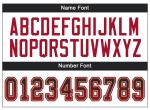 Personalized Drift Fashion Football Jersey - Black Red Old Gold Mesh Design Personalized Black Red-Old Gold Mesh Drift Fashion