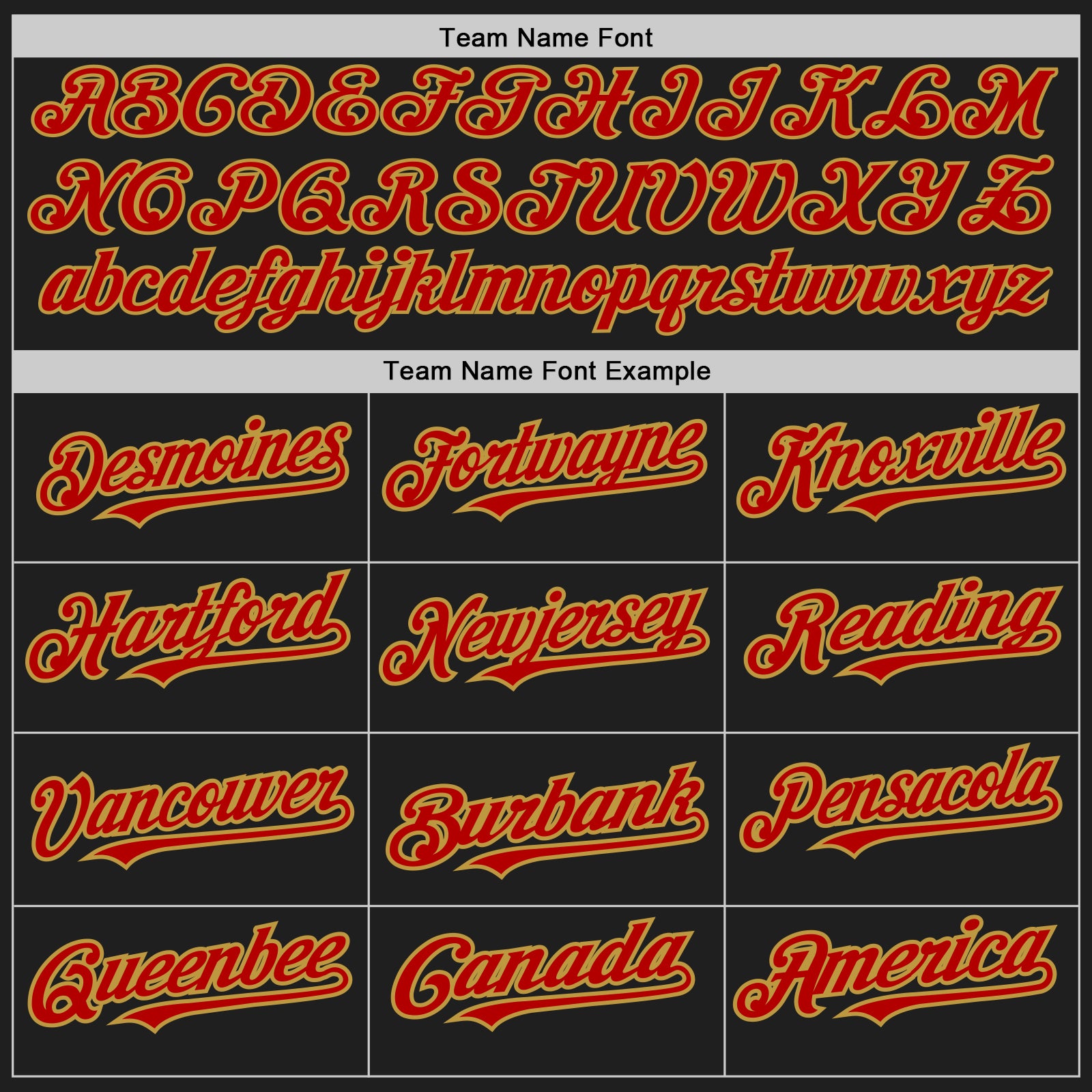 Custom Black Red Gold Pinstripe Baseball Jersey - Stylish Split Design Fashion Sportswear Personalized Black Red-Old Gold - Image 4