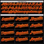 Custom Name Number Personalized Black Red Pinstripe Gold Baseball Jersey Sleeveless Authentic Team Apparel Personalized Black