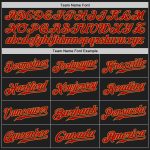 Custom Black and Red Pinstripe Baseball Jersey - Old Gold Personalization Available Personalized Black Red Pinstripe Red-Old