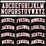 Personalized Basketball Jersey Black Red Pinstripe Gray Red Style for Men Personalized Black Red Pinstripe White Gray-Red