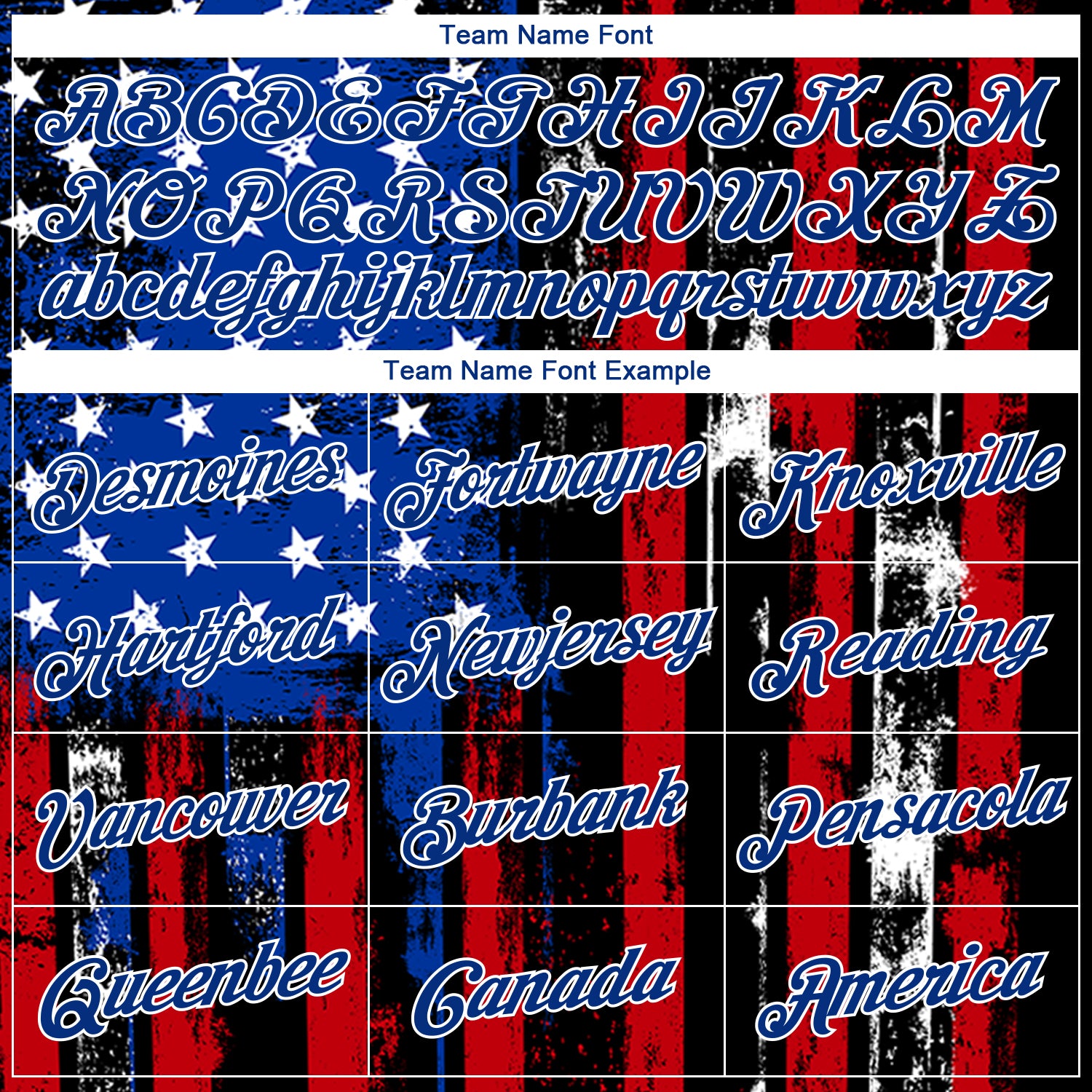 Personalized 3D American Flag Basketball Jersey in Black, Red, and Royal Colors Personalized Black Red-Royal 3D American - Image 3