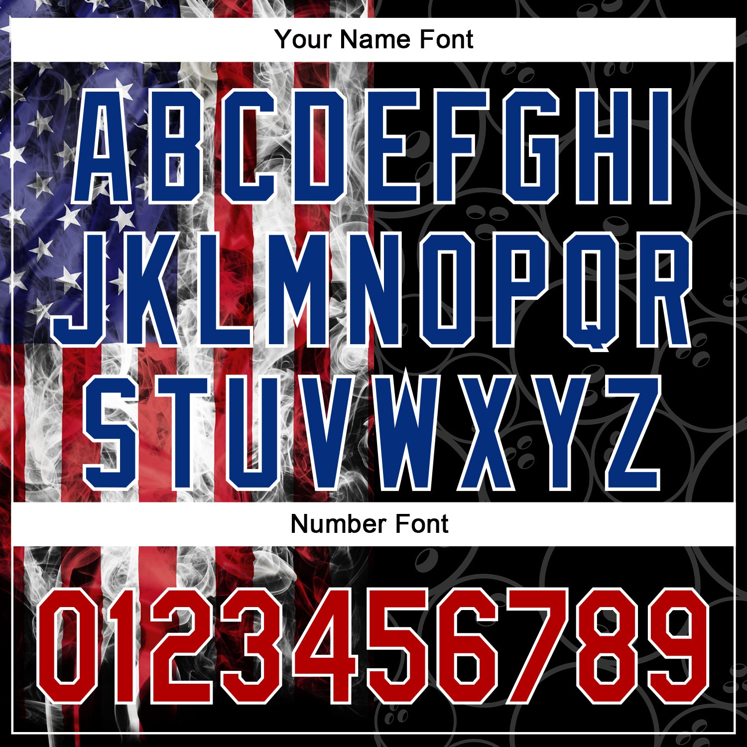 Personalized 3D American Flag Polo Shirt for Billiards Snooker Players - Black Red-Royal Design Personalized Black Red-Royal - Image 5