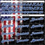 Personalized 3D American Flag Polo Shirt for Billiards Snooker Players - Black Red-Royal Design Personalized Black Red-Royal