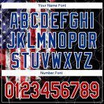Personalized American Flag 3D Bowling Ball Performance Polo Shirt - Black Red-Royal Personalized Black Red-Royal 3D Bowling