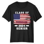 Custom 3D Graduation T-Shirt Black Red-Royal | Personalized Performance Tee Personalized Black Red-Royal 3D Graduation Performance